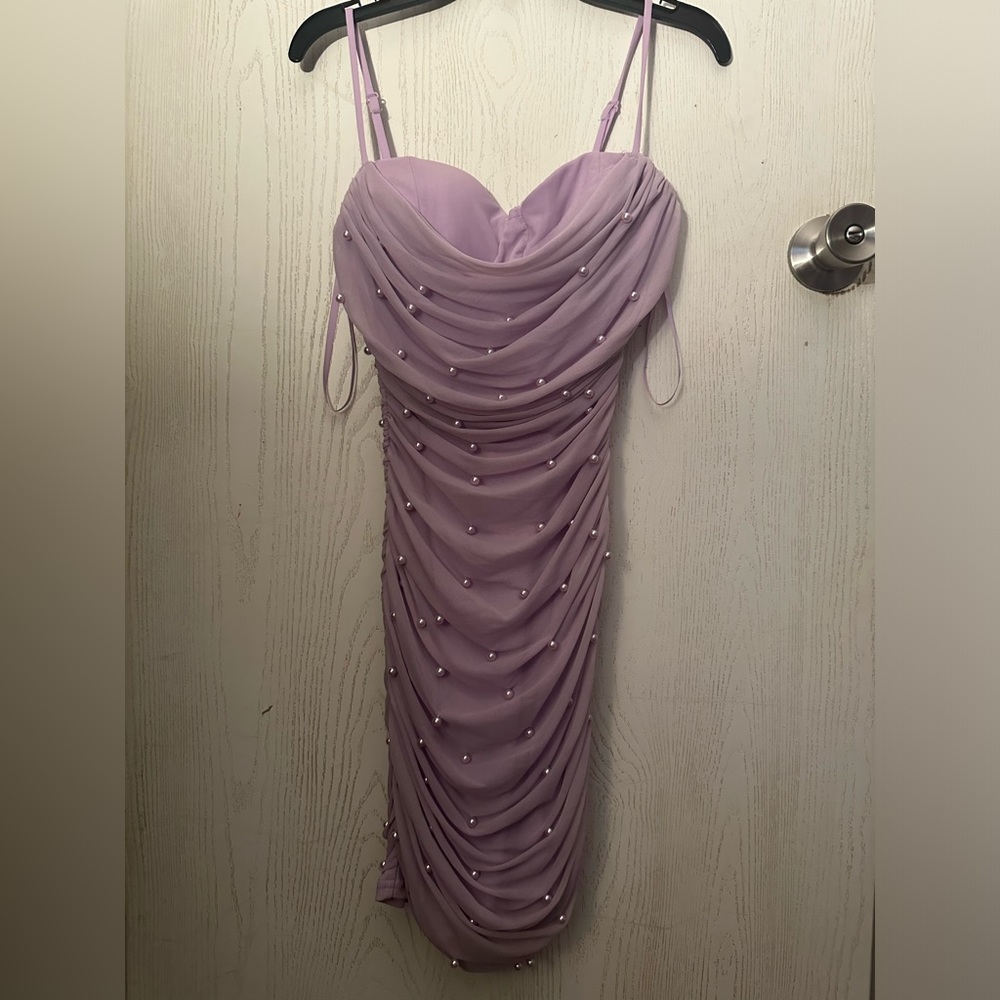 Purple hoco dress💜